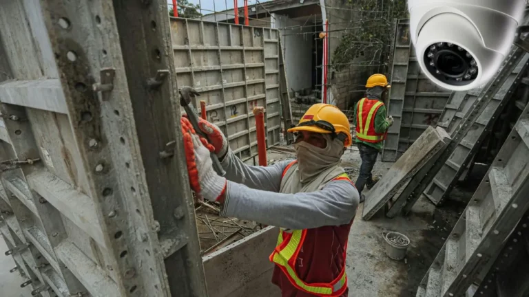 LiveCam no canteiro de obras