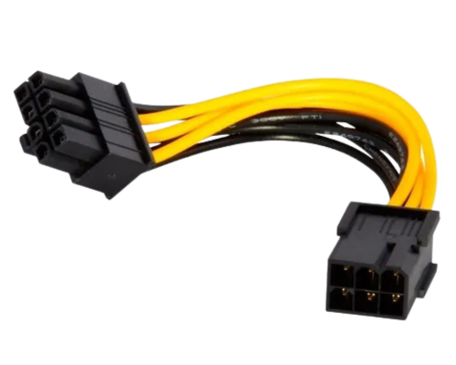 Adaptador Conversor VGA 6 Pinos para 8 Pinos