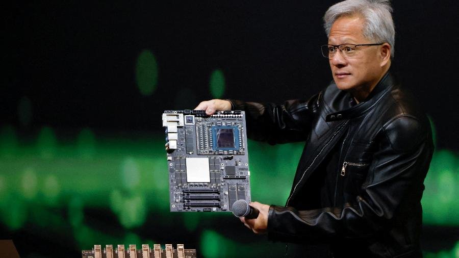 Nvidia manobra e obtém aval de Trump para continuar vendendo chips à China - Imagem do artigo original
