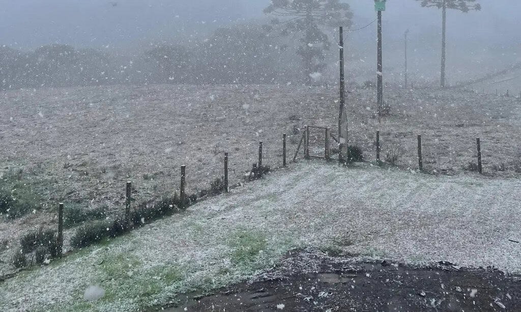 Massa de ar polar deve provocar geada no Sul e Sudeste nesta quarta-feira, 13 - Imagem do artigo original