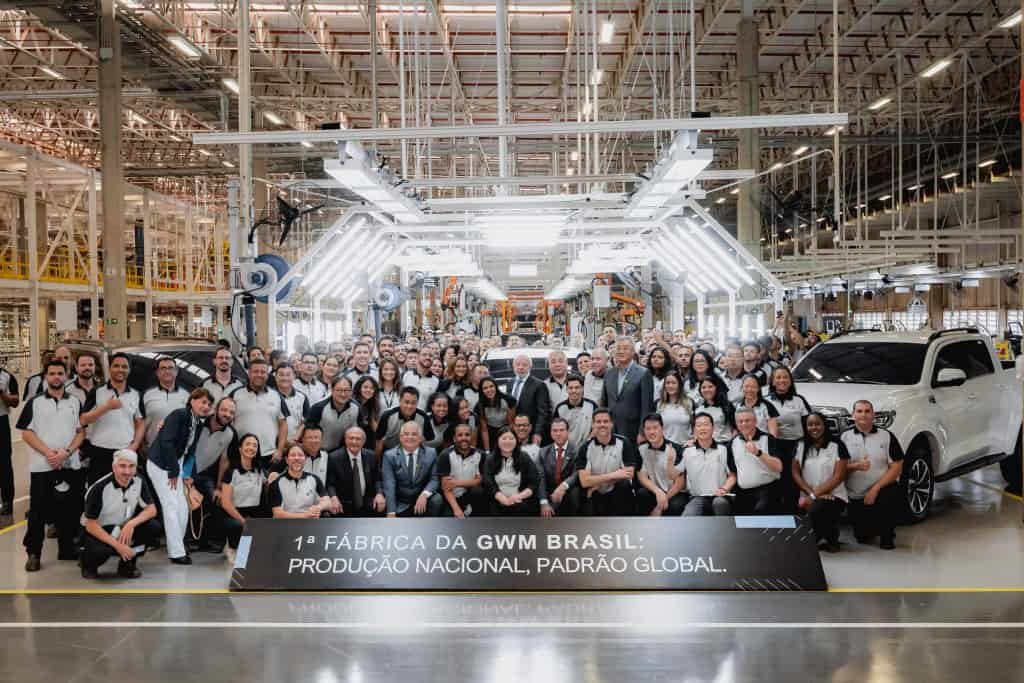 GWM inaugura fábrica em Iracemópolis e confirma produção de três modelos até 2025 - Imagem do artigo original