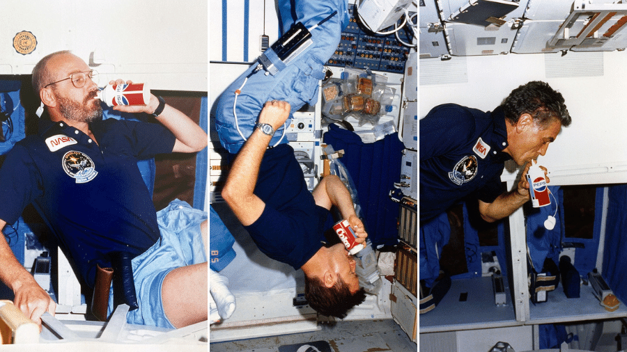 Quando Coca-Cola e Pepsi levaram a guerra das colas à órbita da NASA - Imagem do artigo original