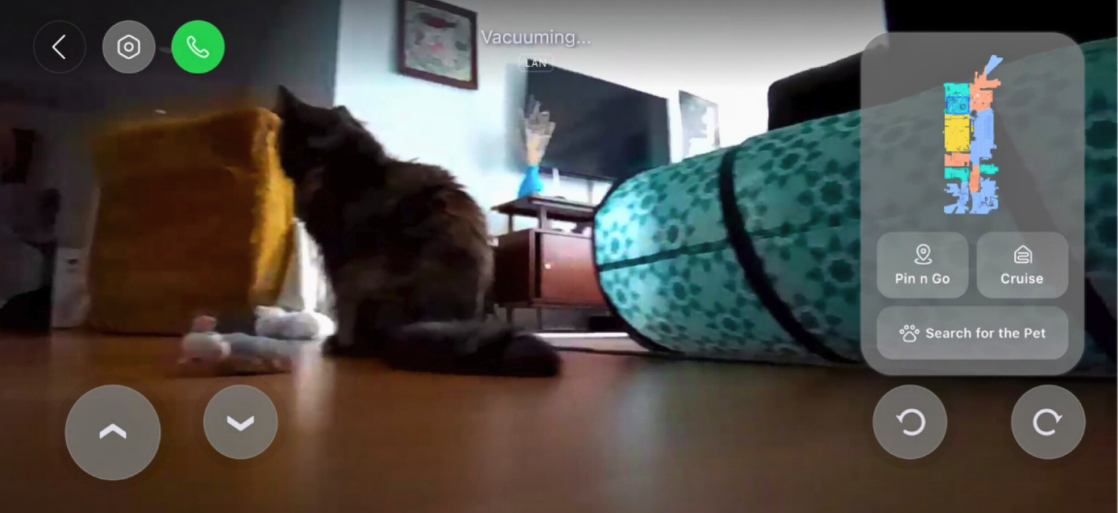 Aspirador-robô com câmera ao vivo vira aliado de tutores ansiosos de pets - Imagem do artigo original