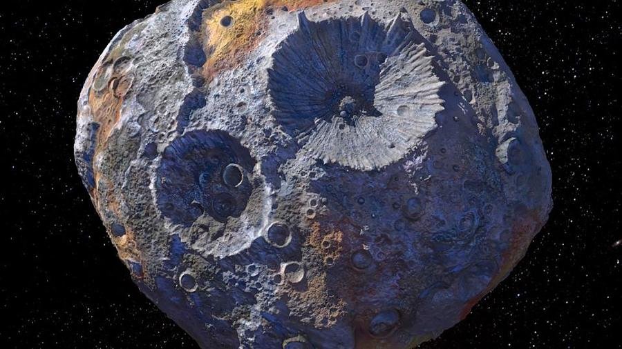 Asteroide 16 Psyche: missão da Nasa investigará corpo metálico avaliado acima do PIB mundial - Imagem do artigo original