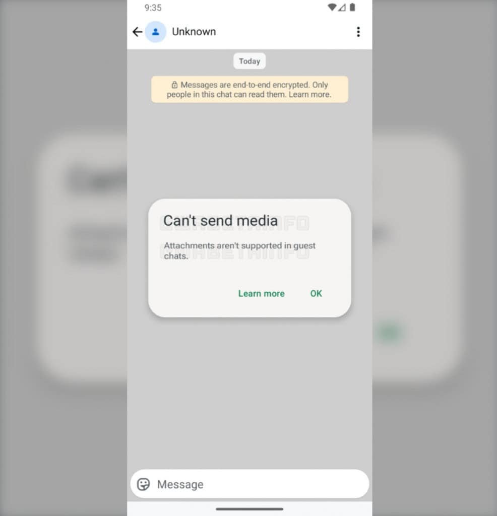 WhatsApp prepara função que permite conversar com contatos sem conta no aplicativo - Imagem do artigo original