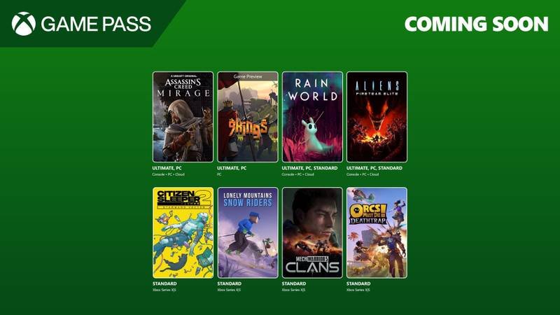 Xbox Game Pass traz oito jogos em agosto de 2025; Assassin’s Creed Mirage é o principal destaque - Imagem do artigo original