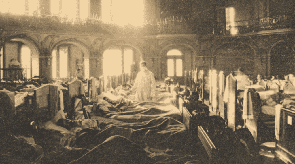 Genoma da gripe espanhola é decifrado a partir de amostra suíça de 1918 - Imagem do artigo original