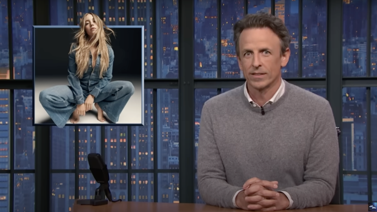 Seth Meyers rebate Trump após defesa de anúncio de Sydney Sweeney para a American Eagle - Imagem do artigo