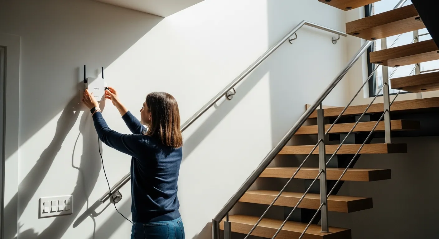 Teste prático de repetidor WiFi em ambiente residencial