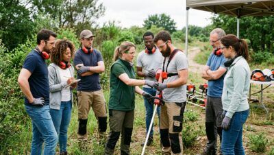 Curso de roçadeira costal em Campinas
